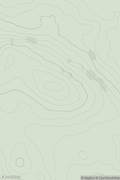 Thumbnail image for West Hill [The Glenkens to Annandale] showing contour plot for surrounding peak